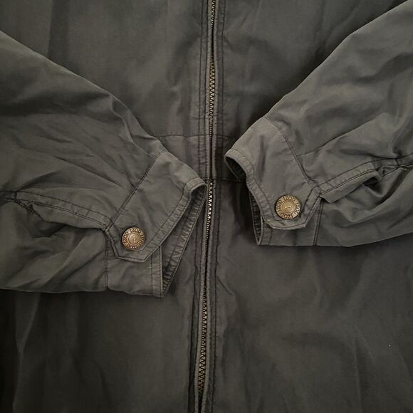 IZOD Jacket Men's XL Blue‎ Fleece Lined Softshell Jacket Inside Pockets Zip Up - Picture 3 of 16